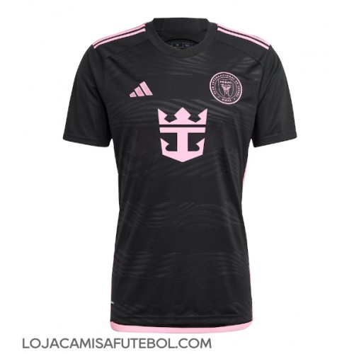 Camisa de Futebol Inter Miami Equipamento Secundário 2024-25 Manga Curta